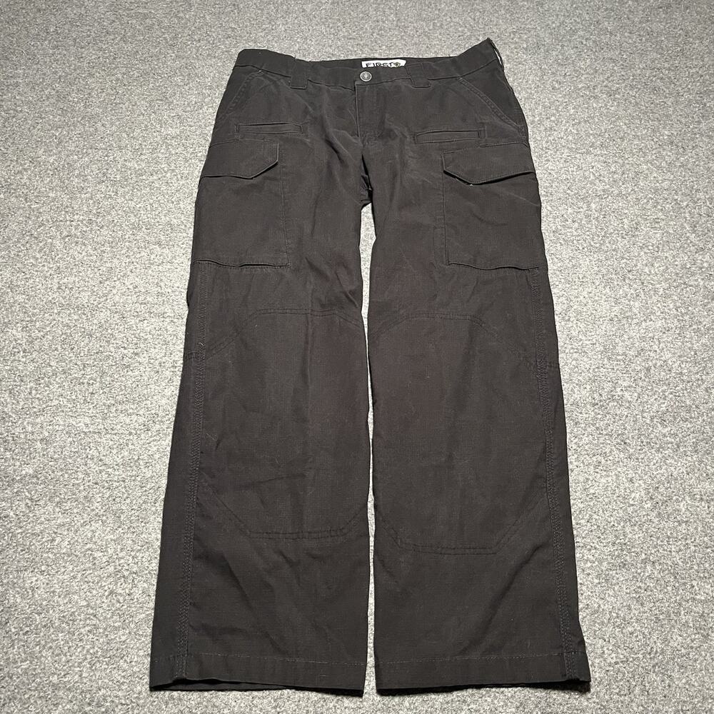 First Tactical Pants Womens 12 V2 Cargo Black Tactical Ripstop Work Duty
